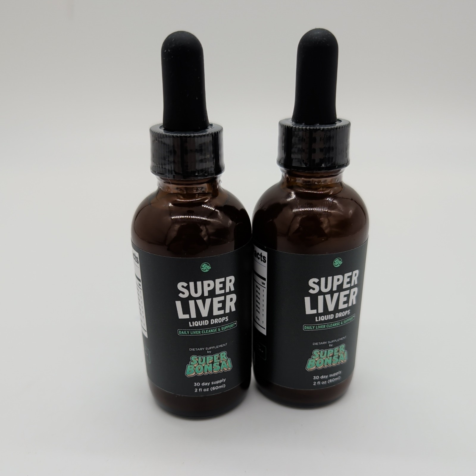 2 Bottles Super Liver Support with Milk Thistle All Natural Liver Cleanse Detox