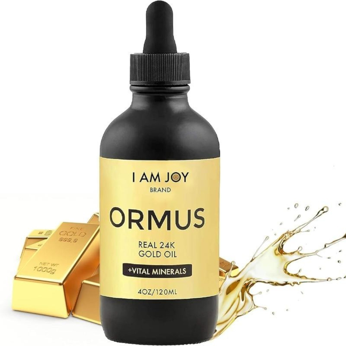 I Am Joy Ormus Gold Oil –Monoatomic, Decalcify Pineal Gland & DNA Repair Support