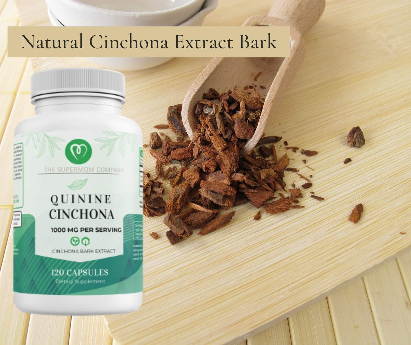 Quinine Cinchona Bark Extract Herbal Supplement for Boosting Immune System, Leg
