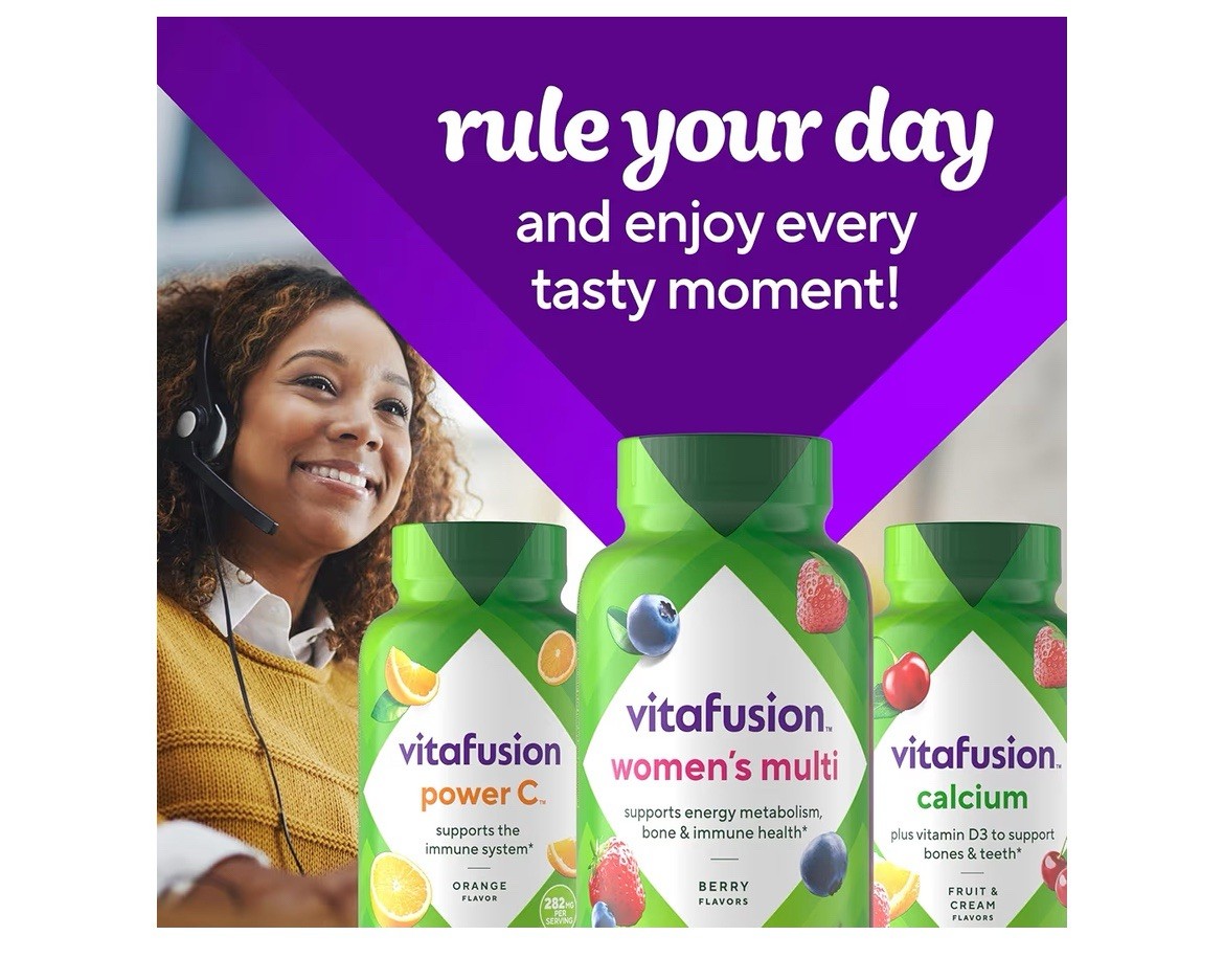 Vitafusion Adult Gummy Vitamins for Women, 120 Count