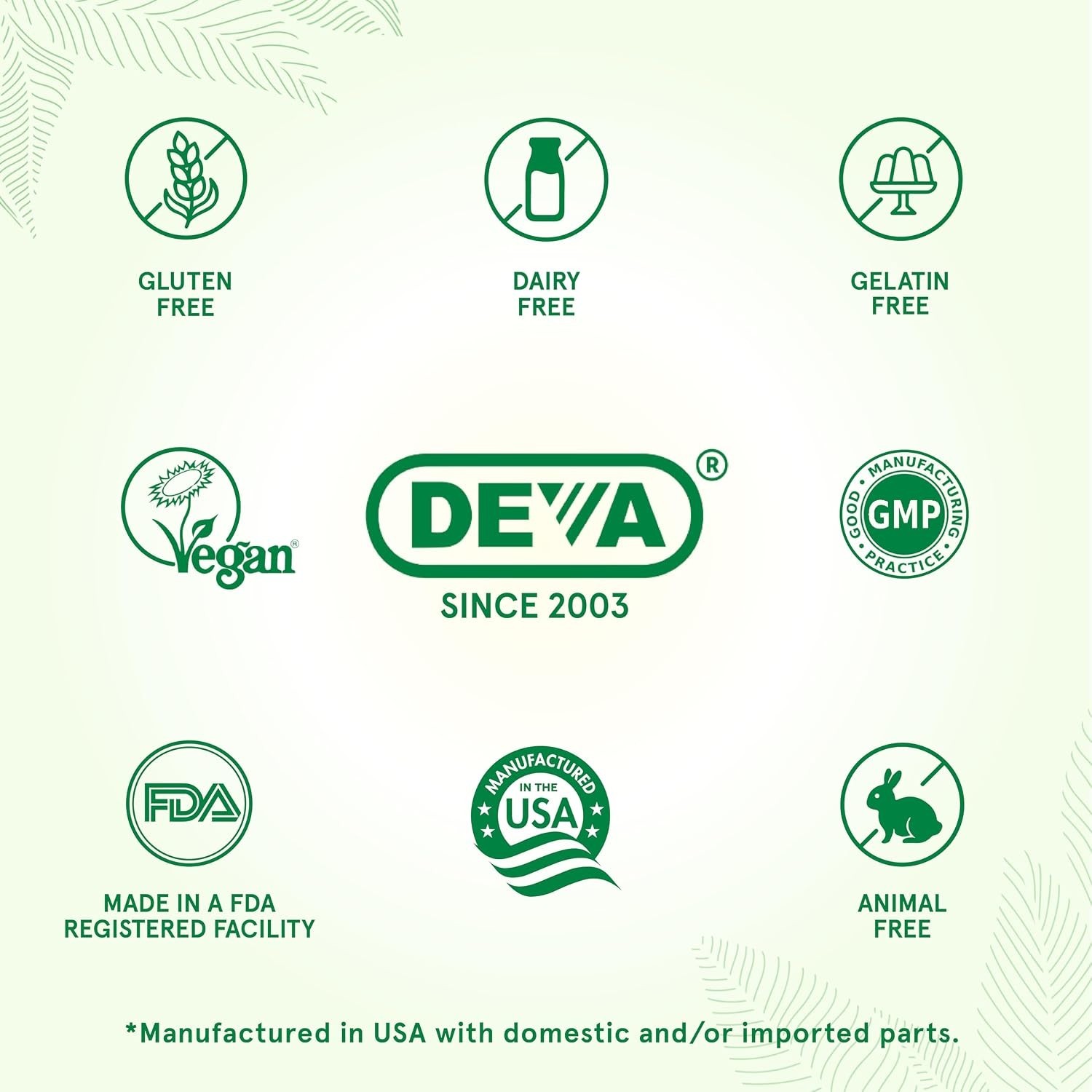 Deva Vegan Multivitamin & Mineral Supplement 90 Tiny Tablets Easy to Swallow