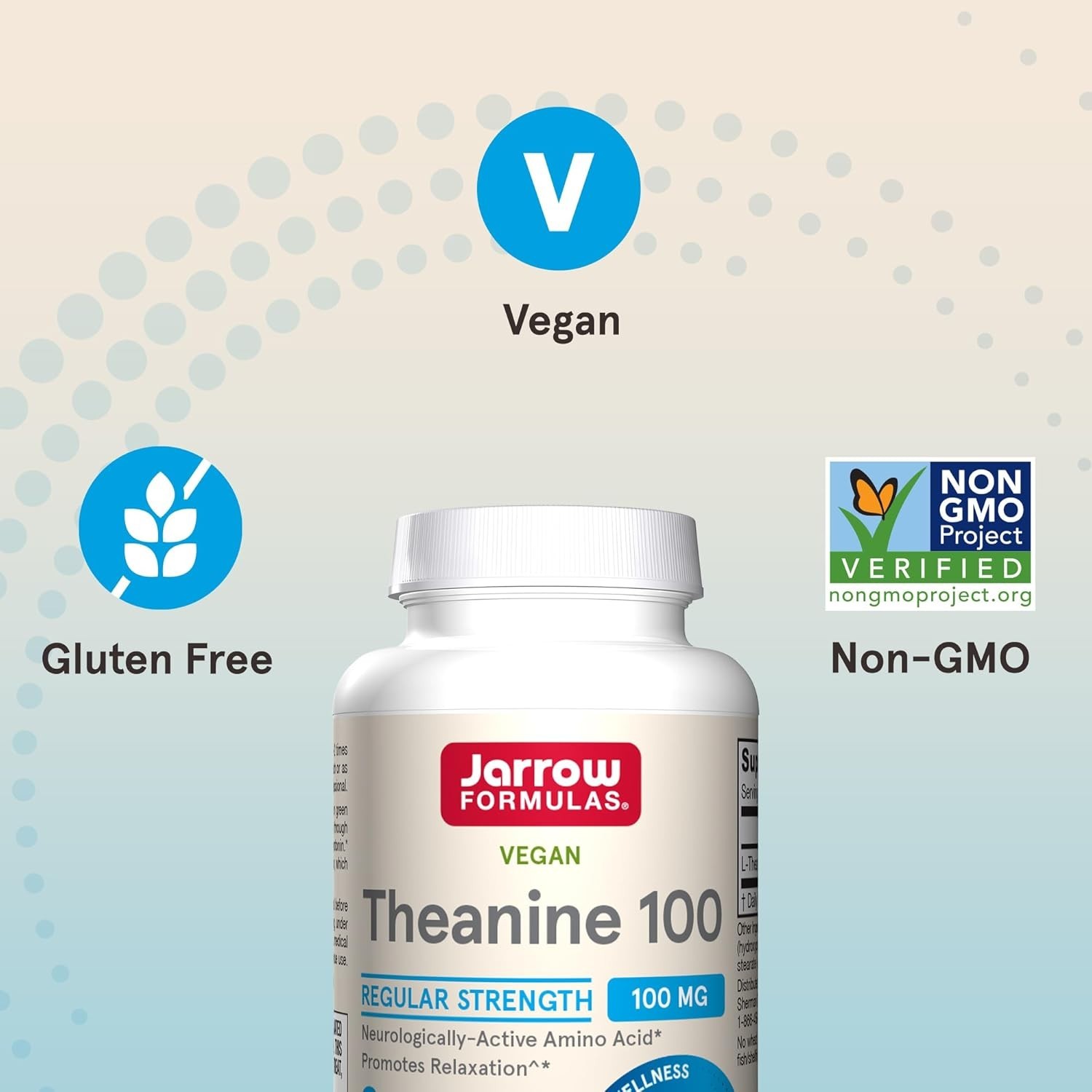 L-Anine 100 mg Dietary Supplement – 60 Capsules for Stress Relief
