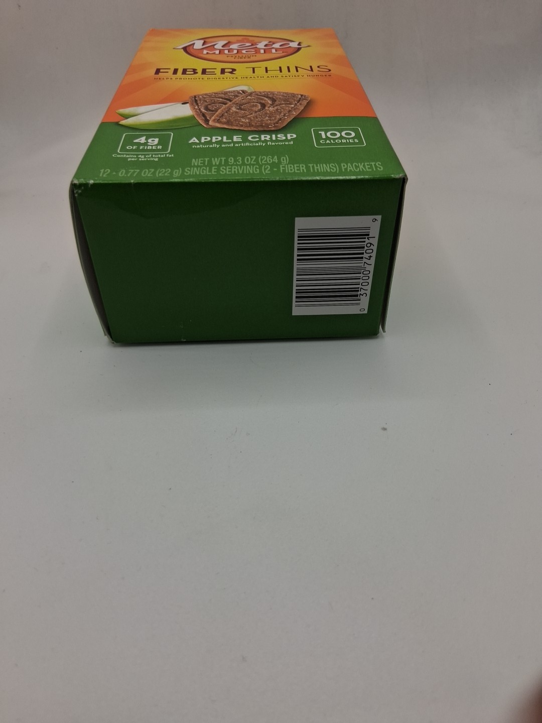Fiber Thins Apple Crisp 12 Packets 0.77 oz. ea. exp:11/07/2026