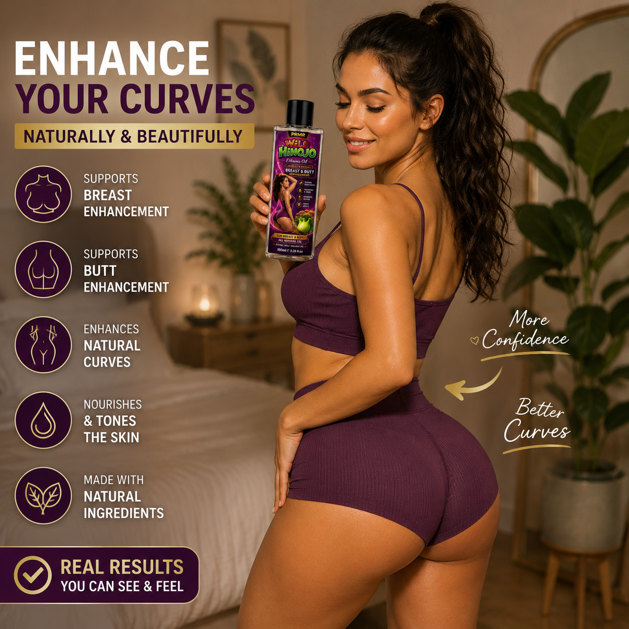 (Pack 2) Aguaje Hinojo Maca triple 100ml GET A BIGGER BUTT, BREAST & WIDER
