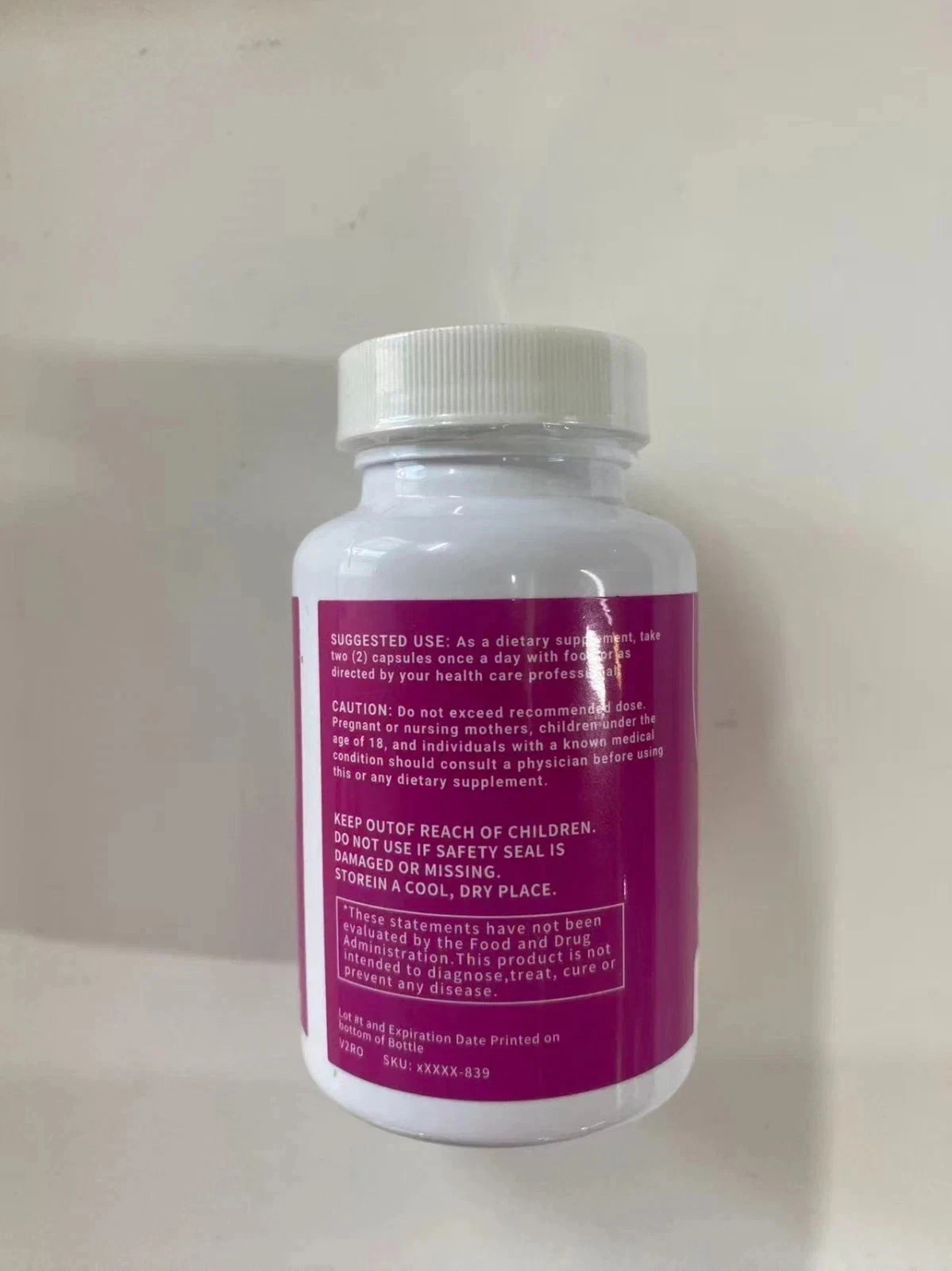 3BOTTLES of Rosabella (1300mg) Organic Beetroot Capsules for Blood Flow & Heart