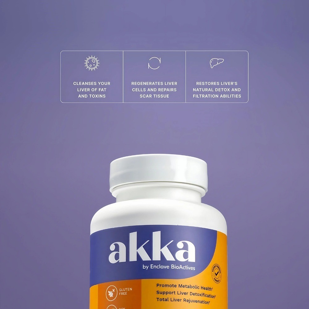 60 Caps AKKA Superbiotics Liver Health Digestion & Metabolism Support