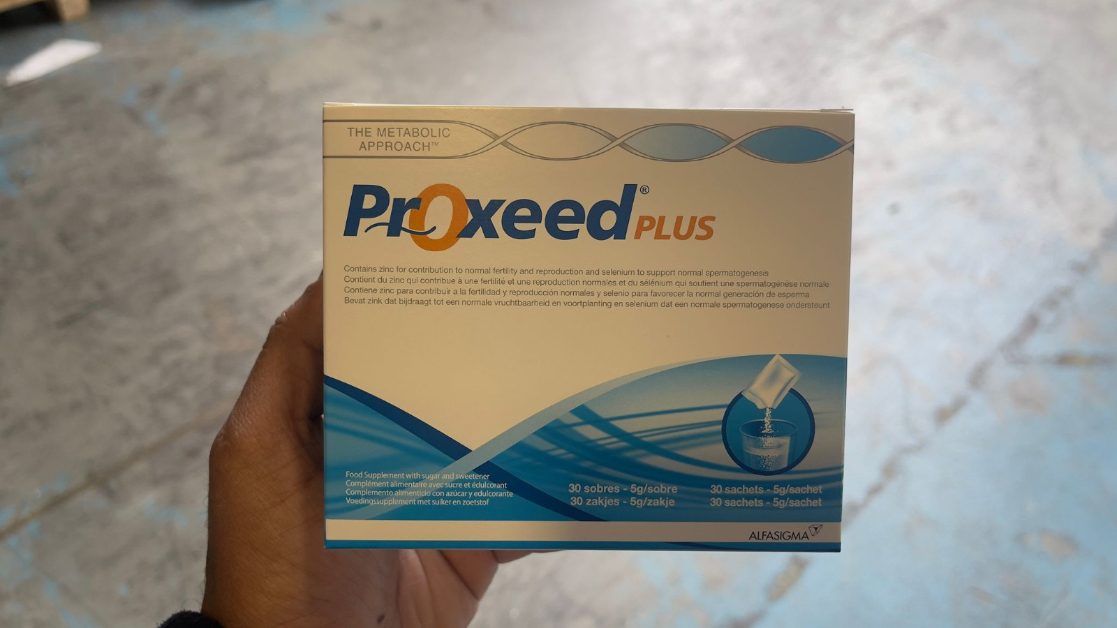 Genuine Proxeed Plus Men 30 Sachets – Advanced Male Fertility Support