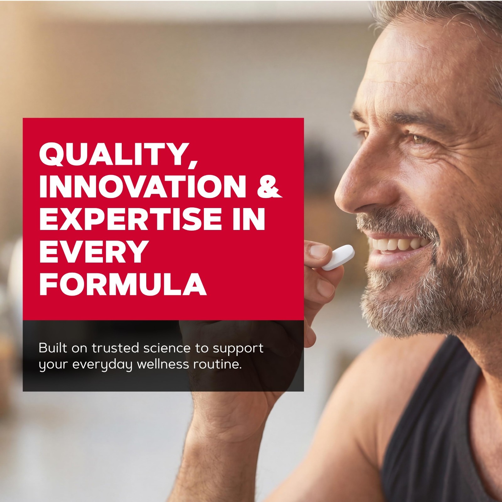 Daily Multivitamin for Men 50+, 60 Count – Essential Nutrients & Immune Support
