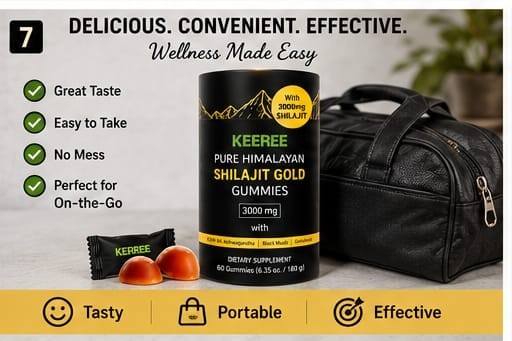 Himalayan Shilajit GOLD Gummies, Organic, Extremely Potent 3000 mg, 4 JAR 4MONTH