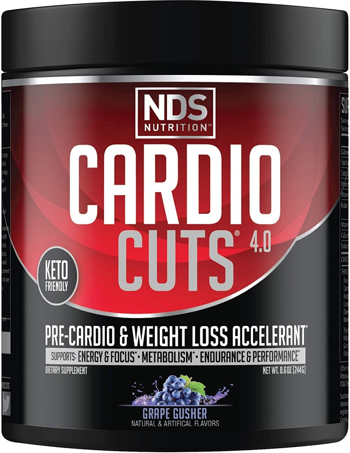 Cardio Cuts NDS Nutrition 4.0 Pre Workout Supplement Advanced Weight Loss an…