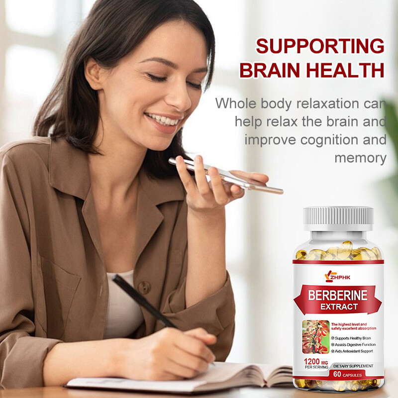 Berberine Capsules 1200mg High Potency Anti-inflammatory Blood Sugar Balance