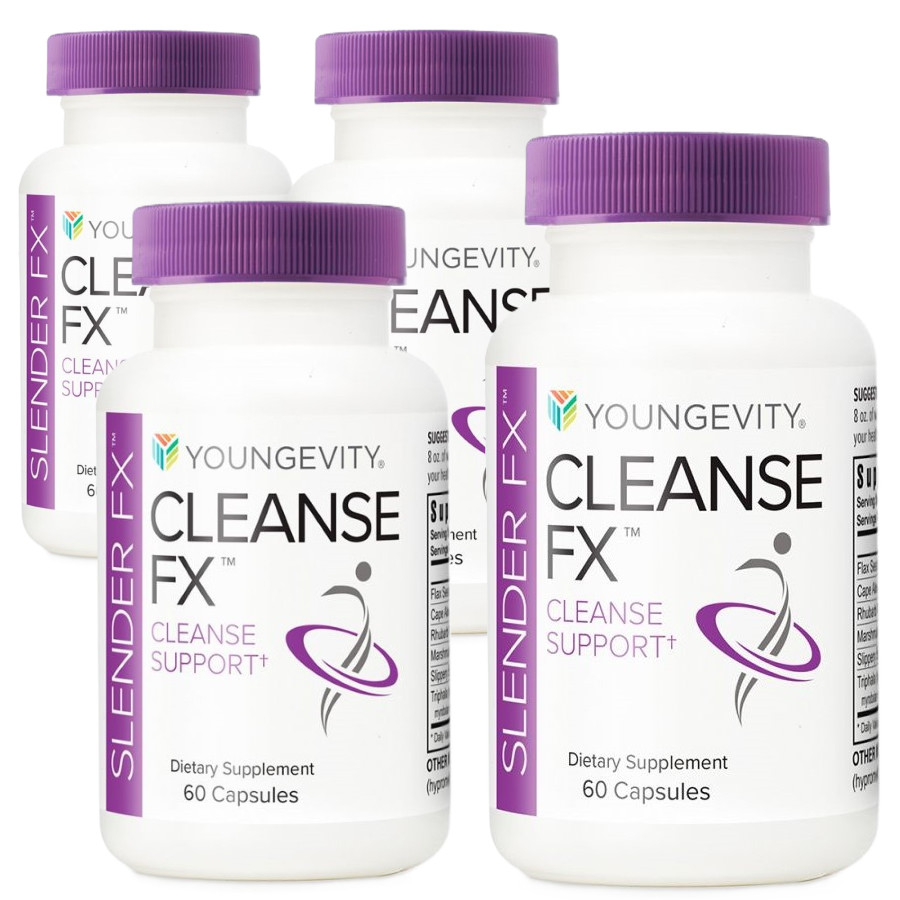 Youngevity Dr. Wallach Slender Fx™ Cleanse Fx™ – 60 capsules (4 Pack)