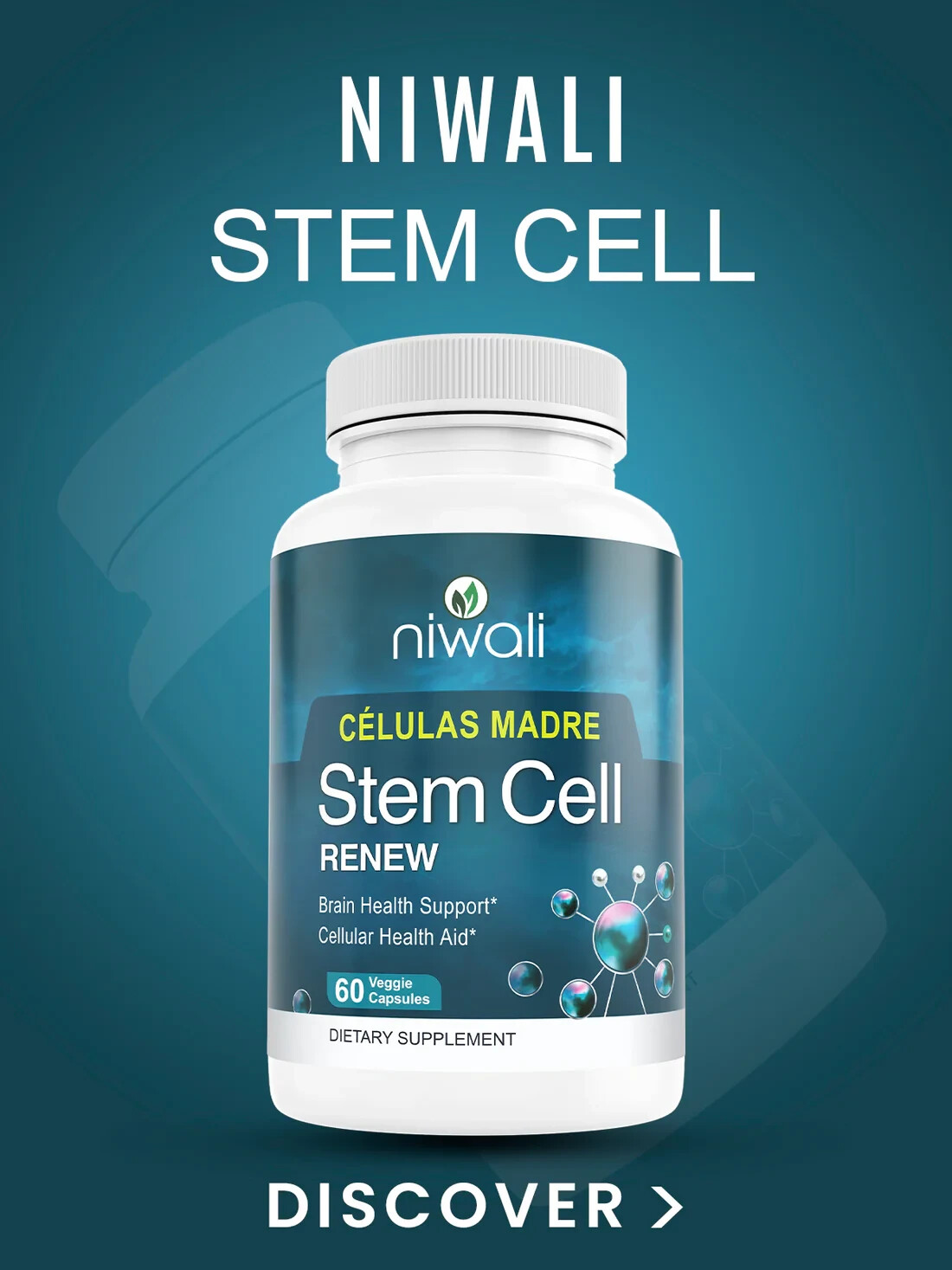 Niwali stem cell recovery natural supplement cellular repair renewal anti aging