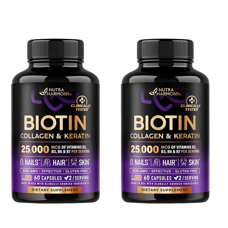 Biotin + Collagen – – Radiant Skin Anti-aging Softgelsules 60 – Softgelsules.