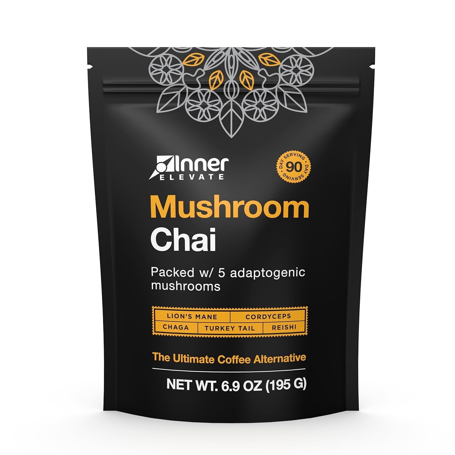 Inner Elevate Mushroom Chai – Ultimate Coffee Alternative – Adaptogenic Mushr…