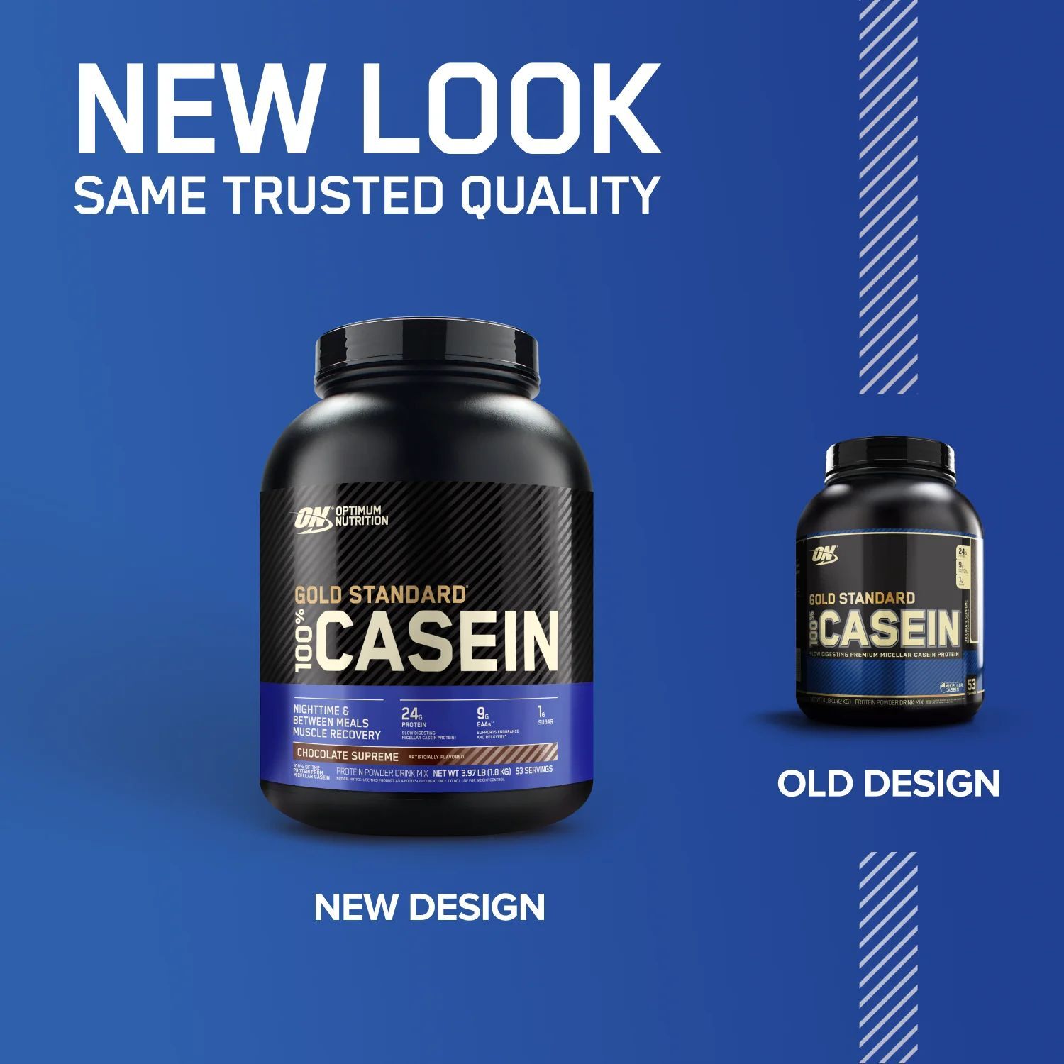 Optimum Nutrition Gold Standard 100% Micellar Casein Protein Creamy Vanilla, 2lb