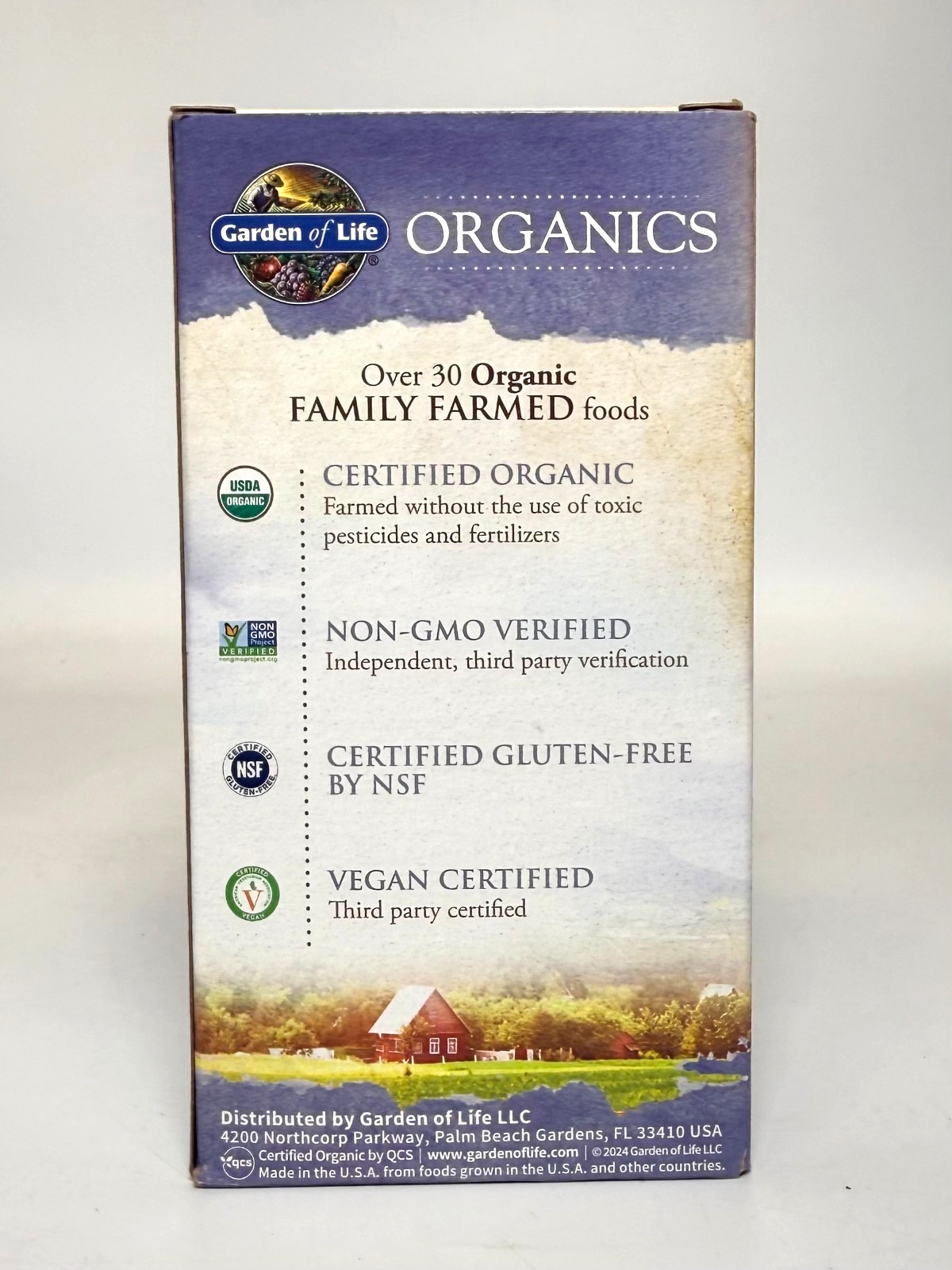 Garden of Life Once Daily Whole Food Multivitamin for Men – 60 ct *EXP 10/2026*