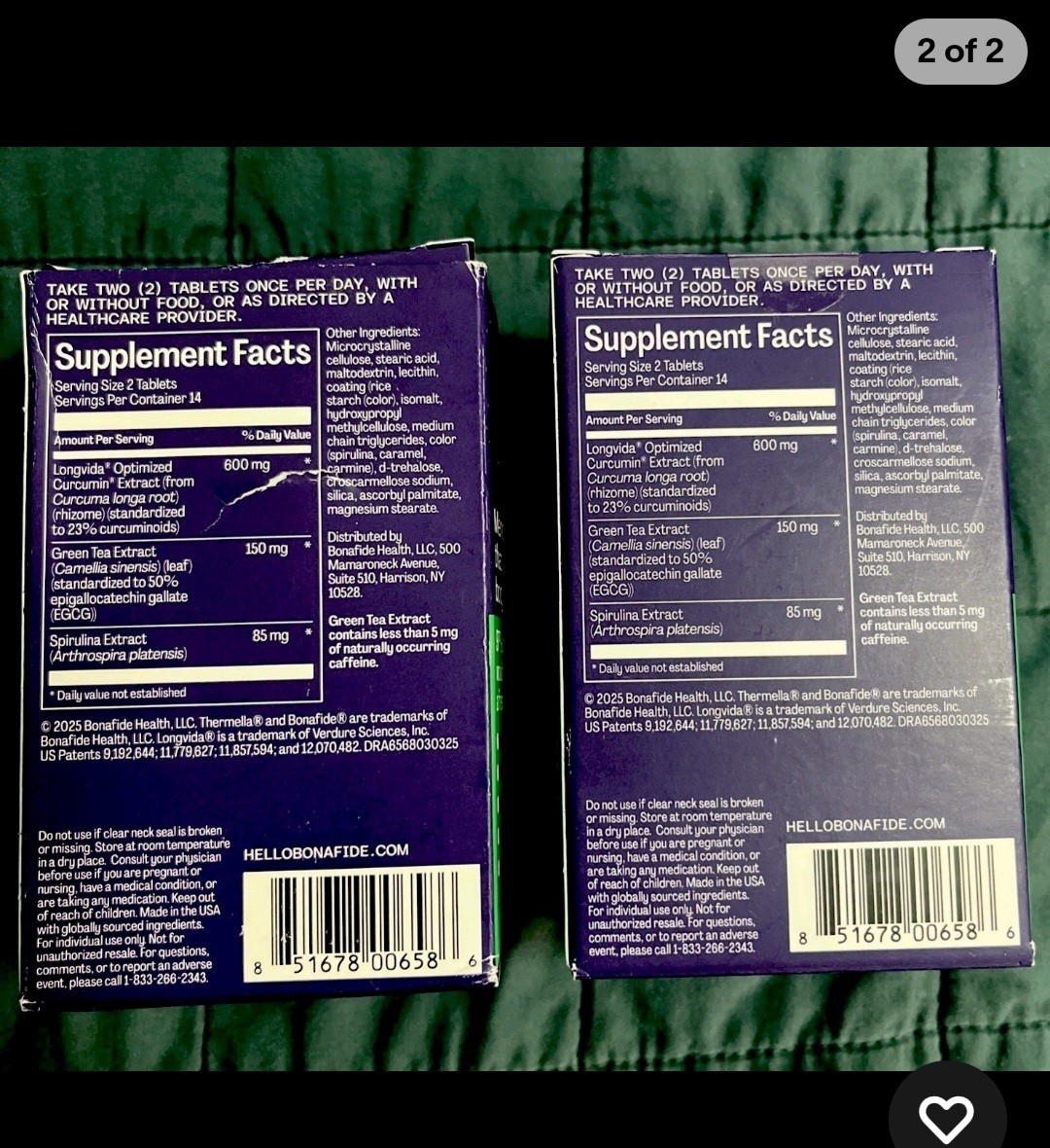 Bonafide Relizen 180 Tablets & Ristela 60 Tablets