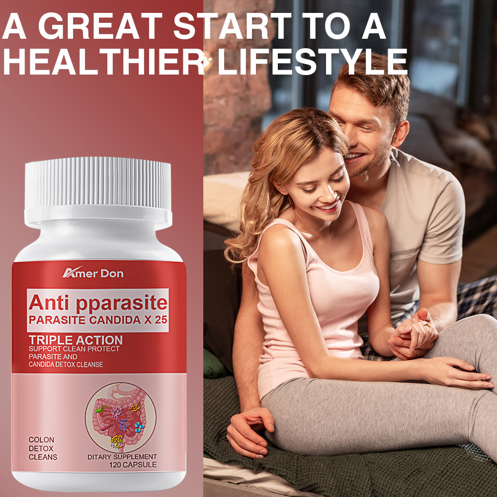 Parasite Cleanse DETOX Liver Colon Yeast Killer Pills All Natural Detox Candida