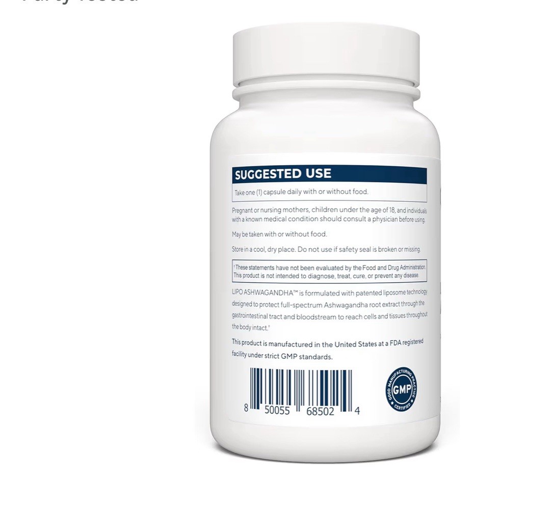 Renue By Science Ashwagandha | High Strength Liposomal Ashwagandha Supplements
