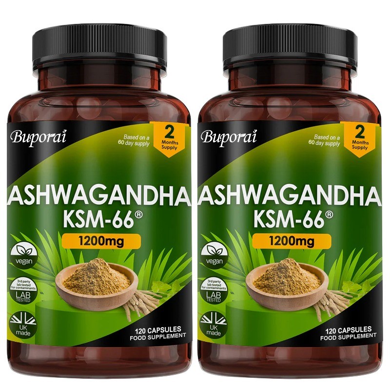 Ashwagandha KSM-66 1200mg 240pcs,For Mood, Absorption,Increase Physical Strength
