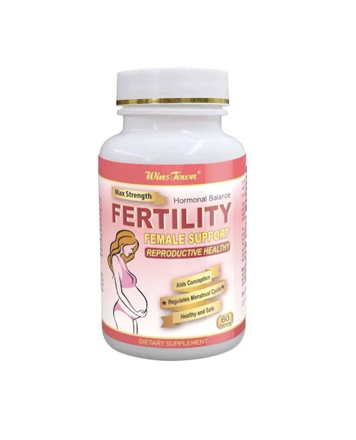 Wins Town Fertility Tablet for Women 1. Fertility Tea with 1 Prenatal Vitamins