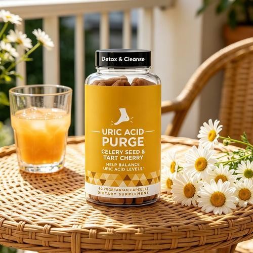 Purge! Uric Acid Flush Detox Cleanse Joint Support & Active Mobility Tart Cherry
