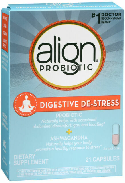 Align – Digestive De-Stress Probiotic & Ashwagandha Dietary Supplement – 21…