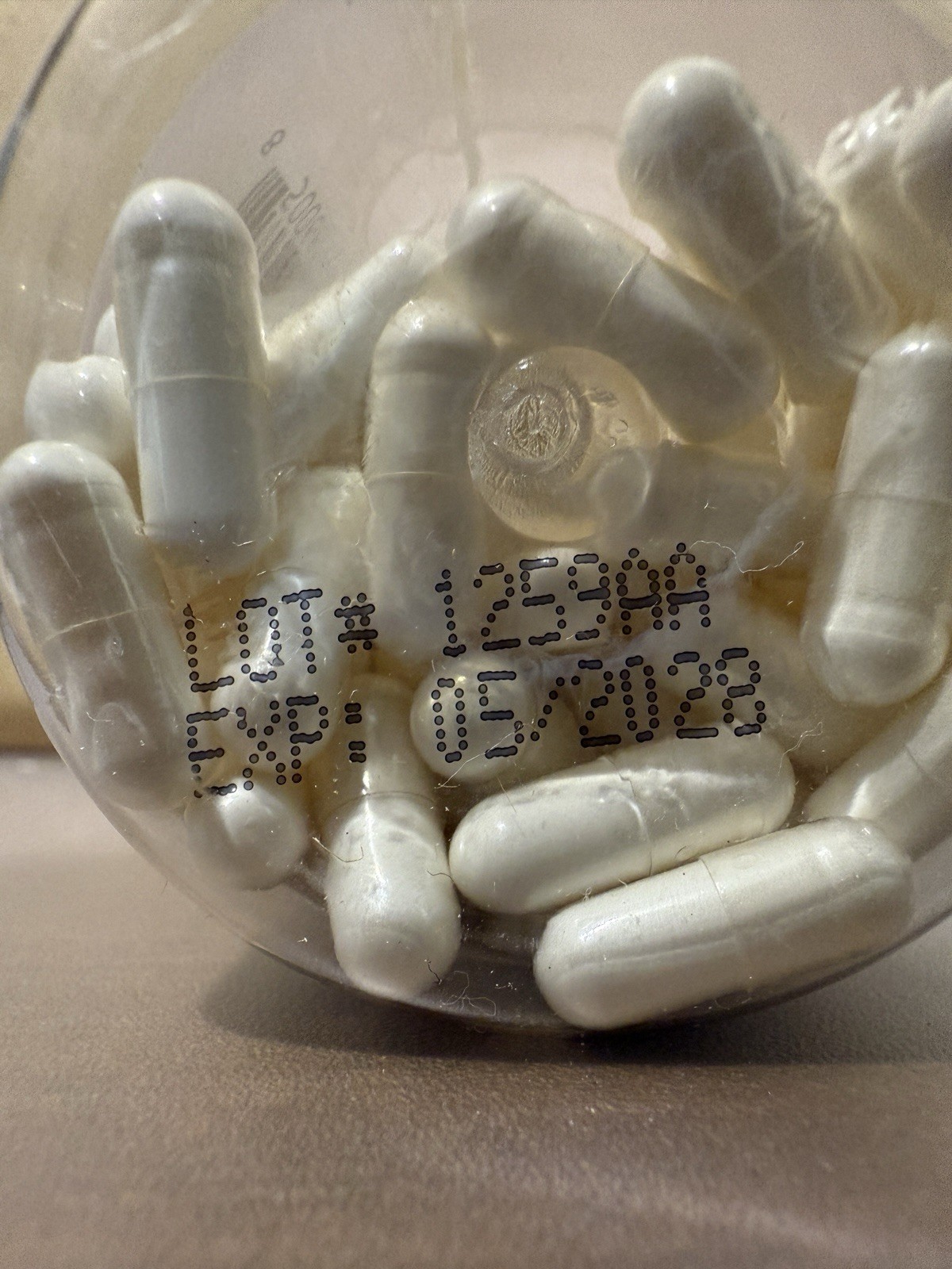 Naked Biotin 10,000mcg Max Strength 120 Capsules -1 per serving EXP 05/28 NEW
