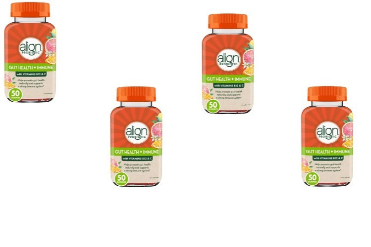 4 NEW Align Probiotic Gut Health & Immunity Support Probiotic 50 GUMMIES
