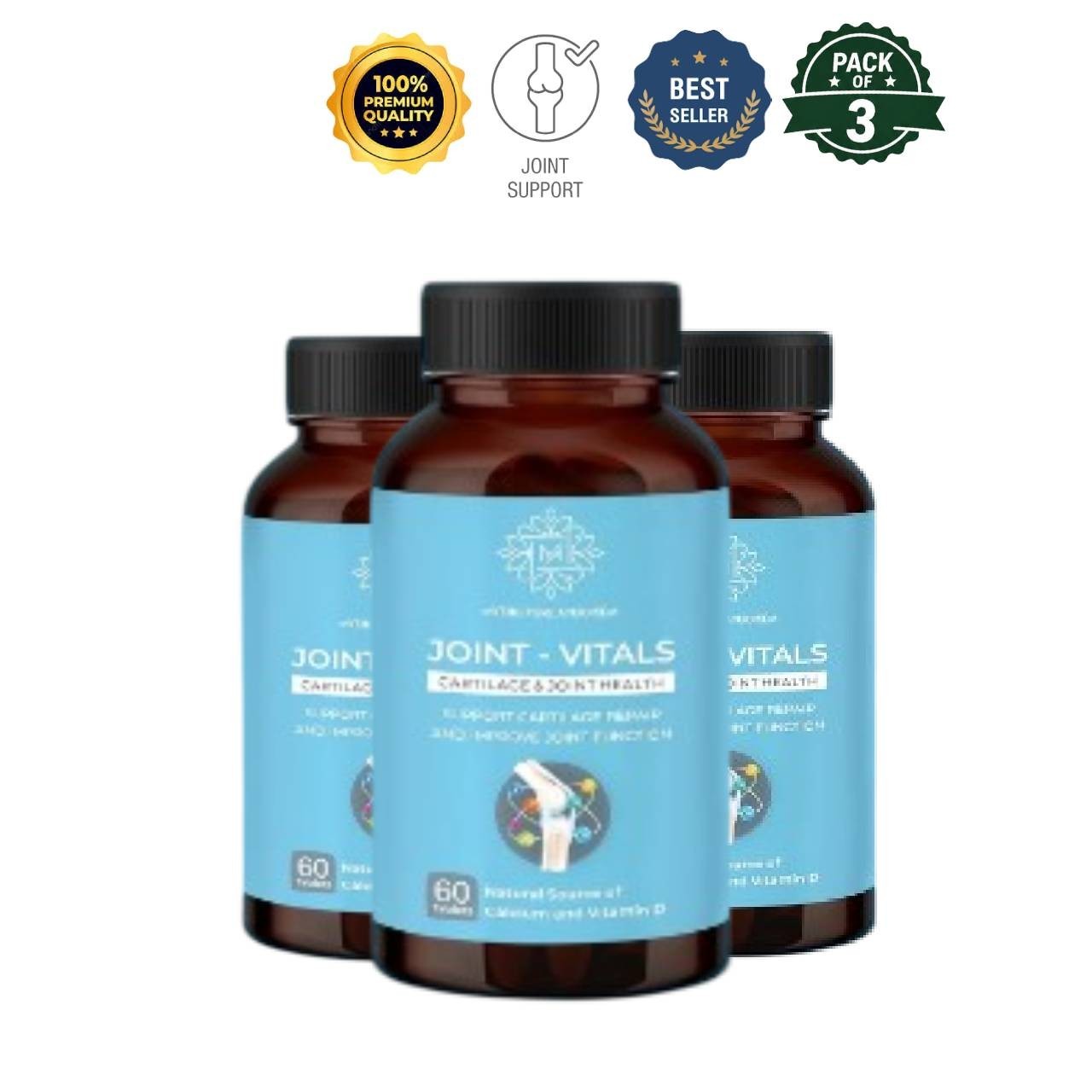 MYSTIC PURE AYU.RVEDA Joint Vital 180 Veg Tablets