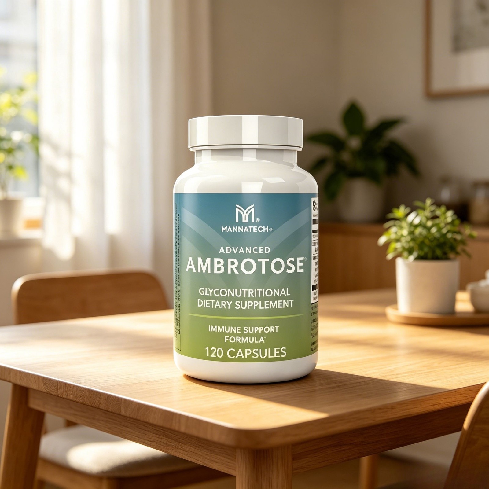Mannatech Dietary Ambrotose Capsules Count 120 | Advanced Supplement