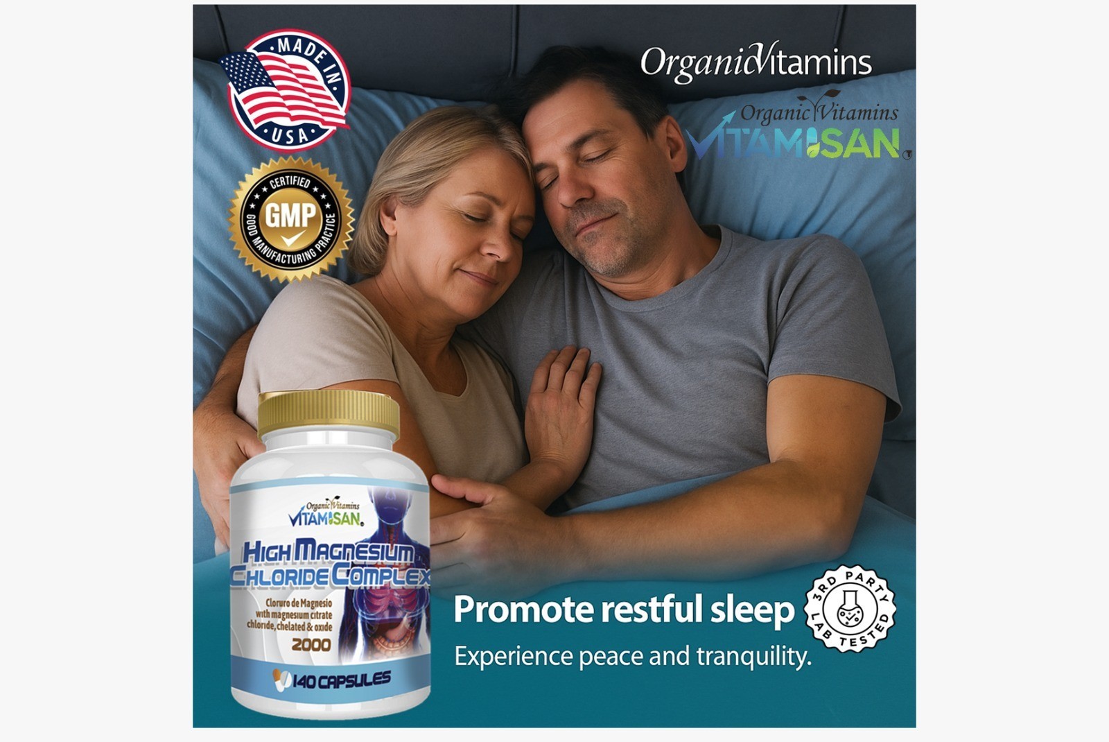 Magnesium Citrate 2000 Serving 140 Capsules High Potency Big Bottle Strong USA