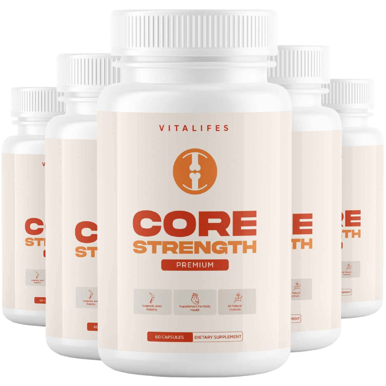 (5 Pack) Core Strength Joint Support Advanced Formula CoreStrength 300Capsules