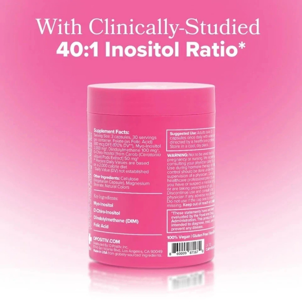 O Positiv FLO Ovarian Support,Hormone Balance, Menstrual Cycle Support for Women
