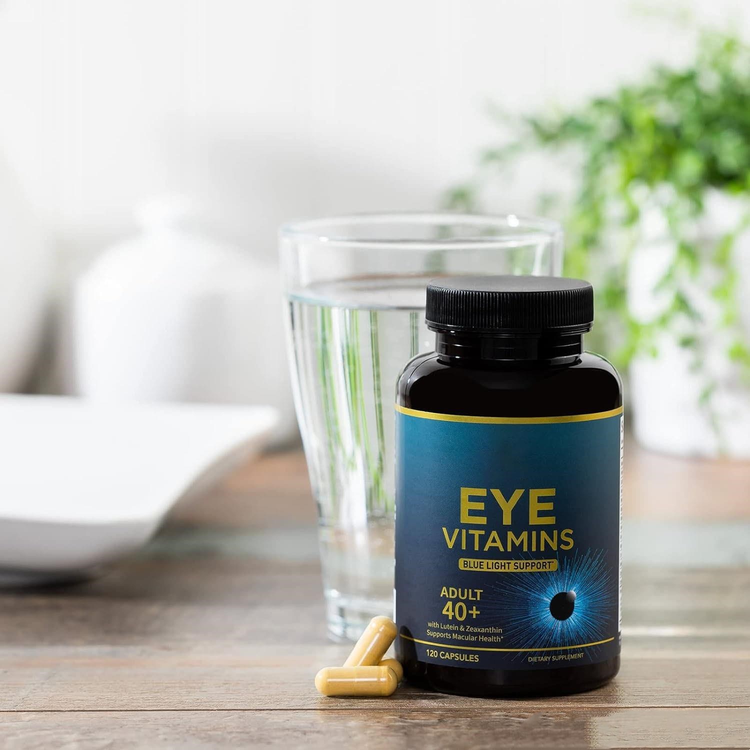 Eye Health Capsules with Zinc, Copper, Vitamins C & E Formula, Lutein Zeaxanthin