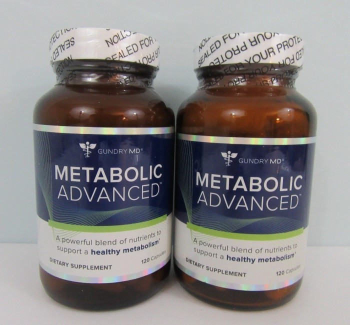 2 Gundry MD Metabolic Advance Supplements