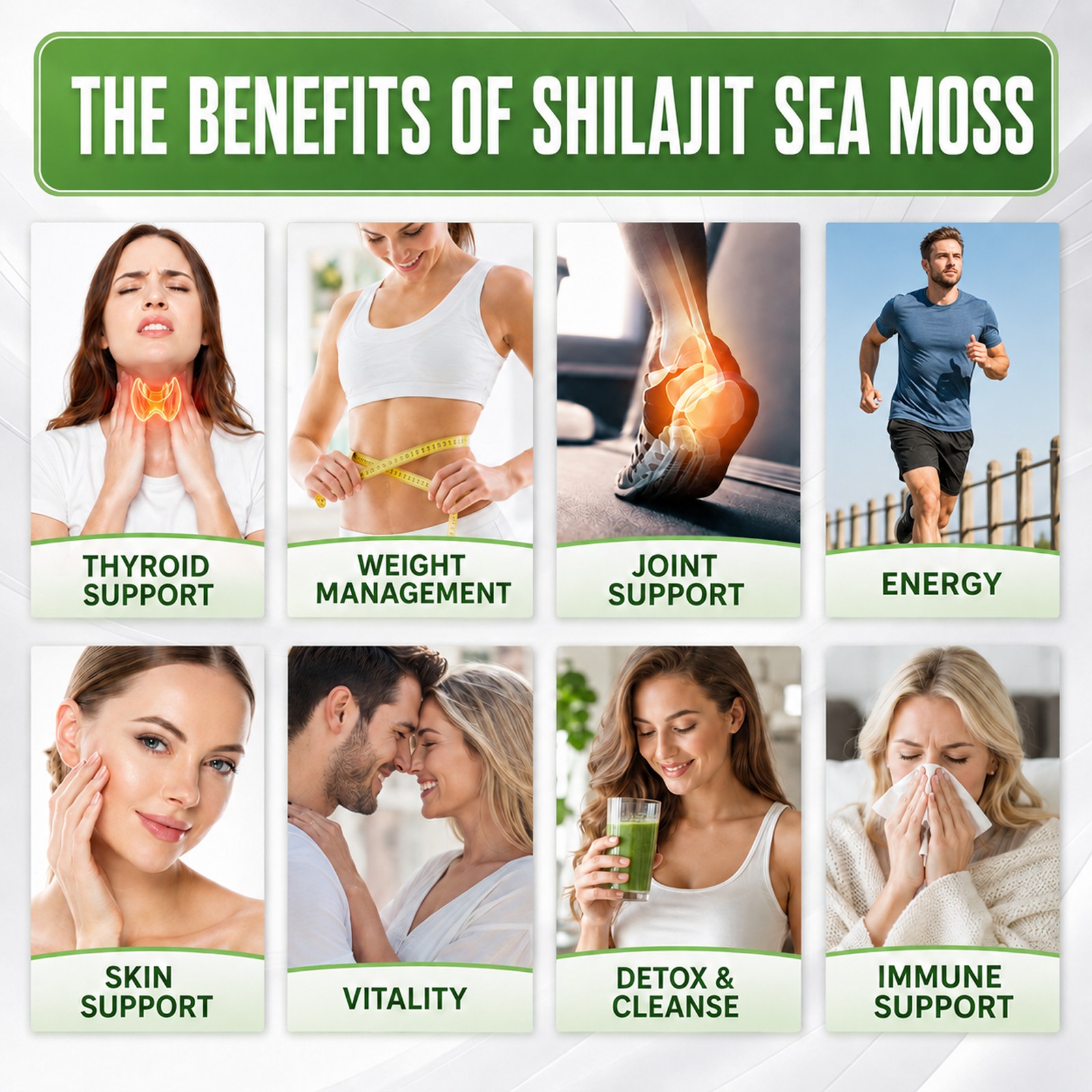 Certified Organic Sea Moss Capsules – Irish Sea Moss Bladderwrack Burdock Root