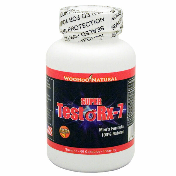 3x Testo Rx-7 Men’s Formula 60 Capsules Tribulus/Maca Testosterone Boost 180 Cap