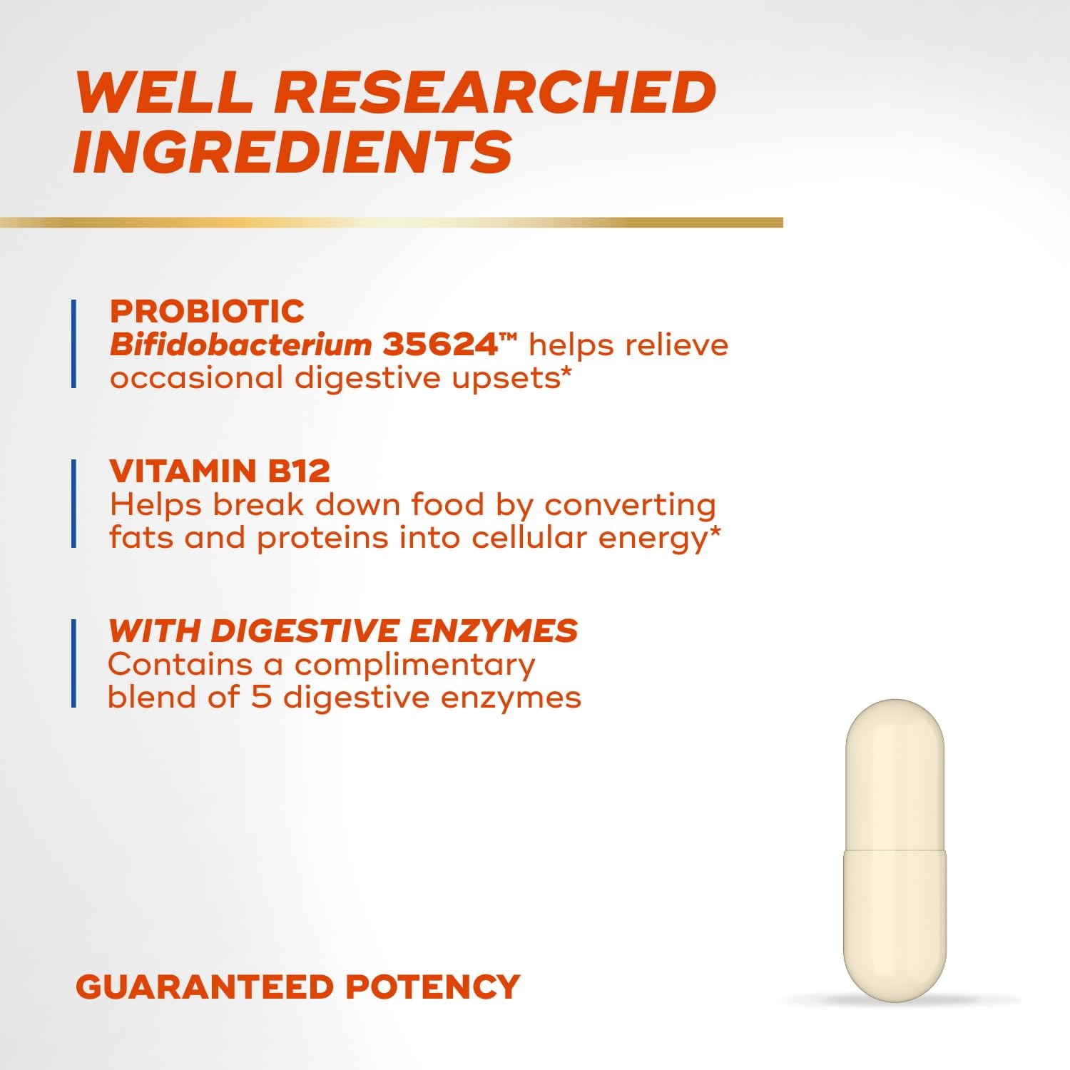 Probiotic Bloating Relief + Food Digestion, Probiotics for Women and Men, #1 …