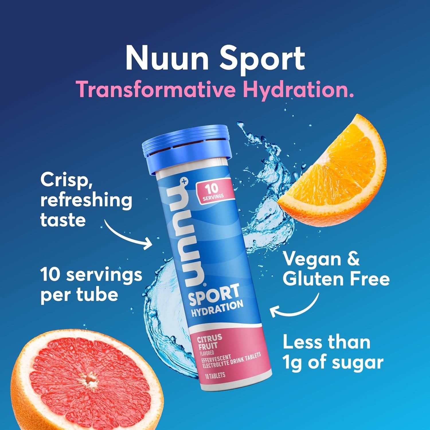 Ultimate Hydration: Electrolyte Tablets – 5 Essential Nutrients, 40 Count