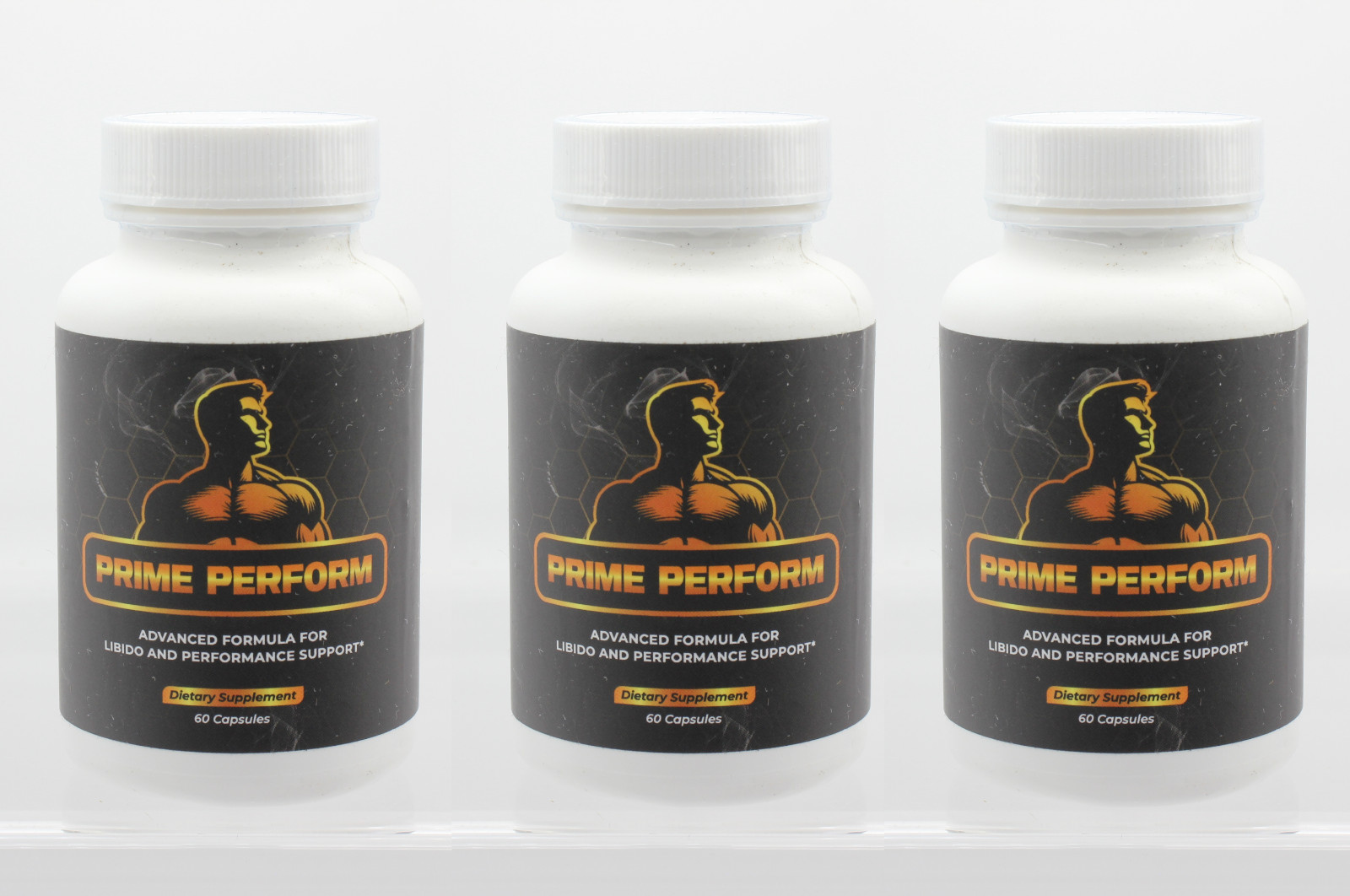 Prime Perform 3 PC Advanced Libido & Peformance Supplement; 180 Capsules (60X3)