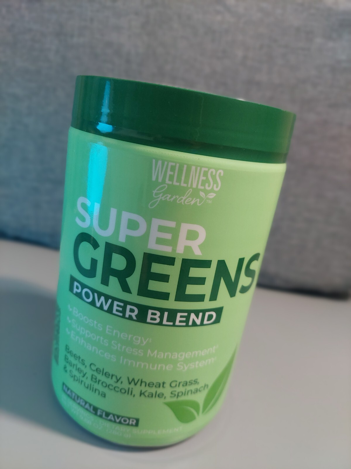 Wellness Garden Super Greens Power Blend Natural Flavor 9.98 oz Exp 06/2024 New