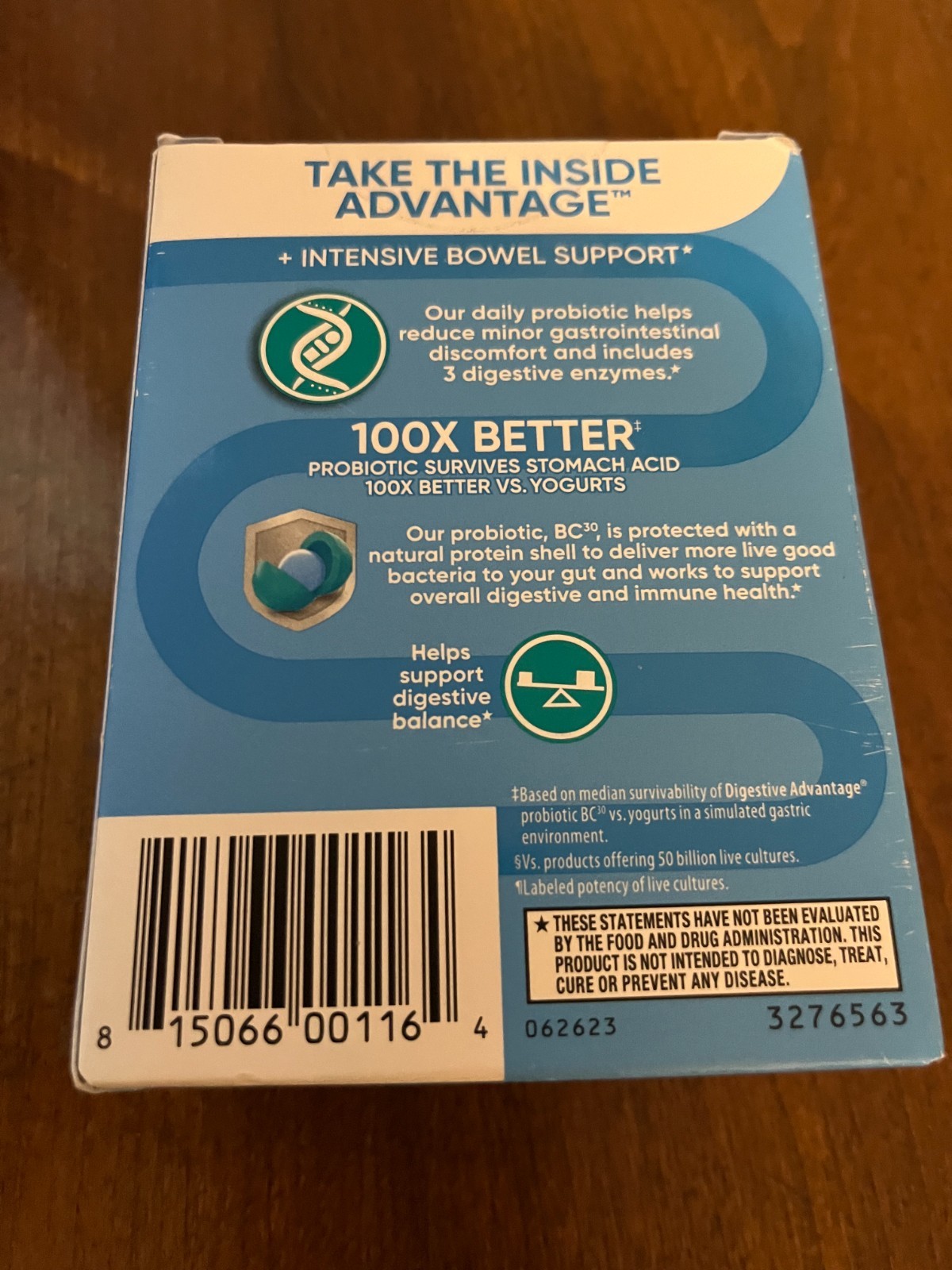 Digestive Advantage Daily Probiotics + Intensive Bowel Support 🎈10/2027🎈