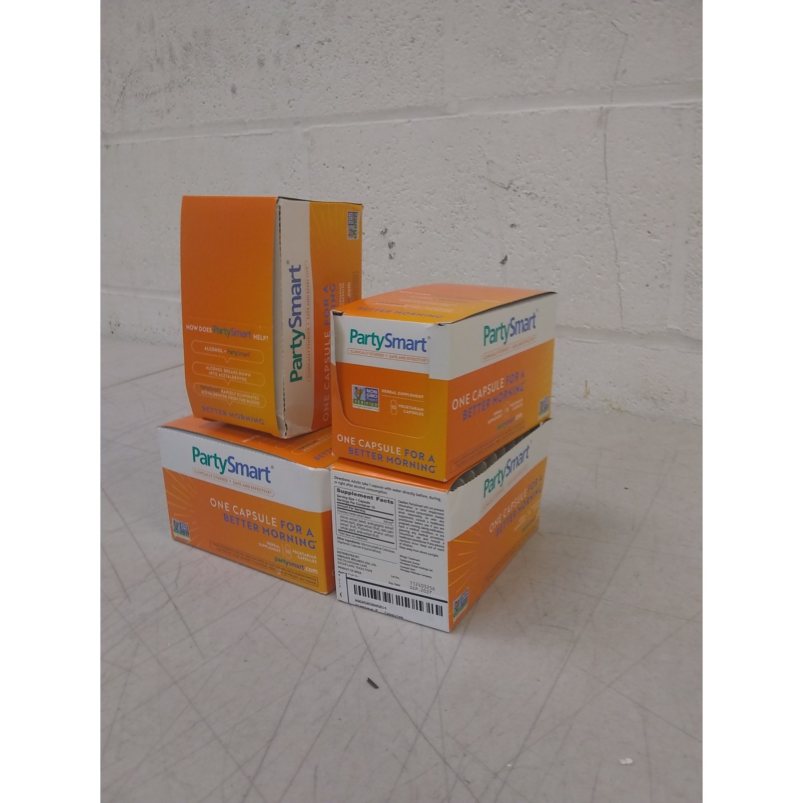 PACK-of-40 Himalaya Veggie Capsules, Partysmart, Individually Packed, 09/27