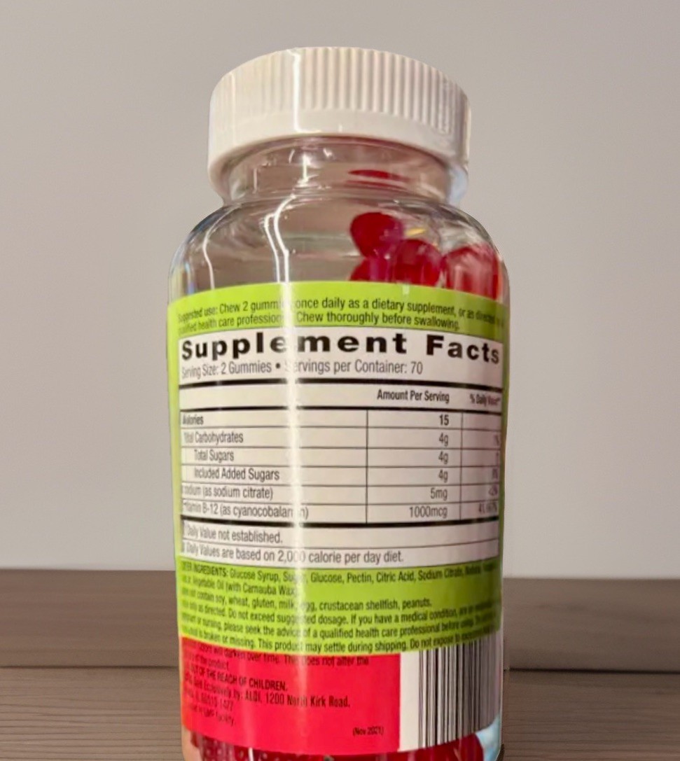 Welby VITAMIN B-12: 1000 mcg, B12 Gummy, Swedish Fish Flavor (140 Gummies)