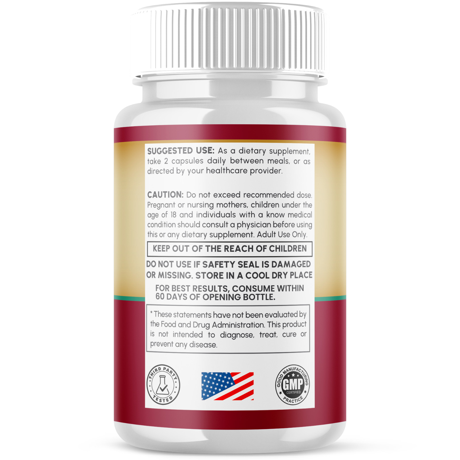 (5 Pack) Circulife Advanced Blood Support Vitamin Formula Circu Life 300 Capsule