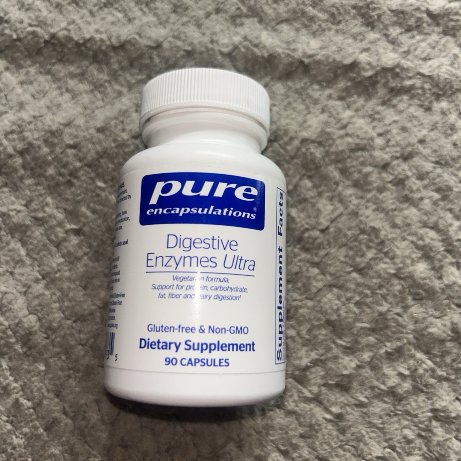 Pure Encapsulations Digestive Enzymes Ultra 90 Capsules EXP 11/2026
