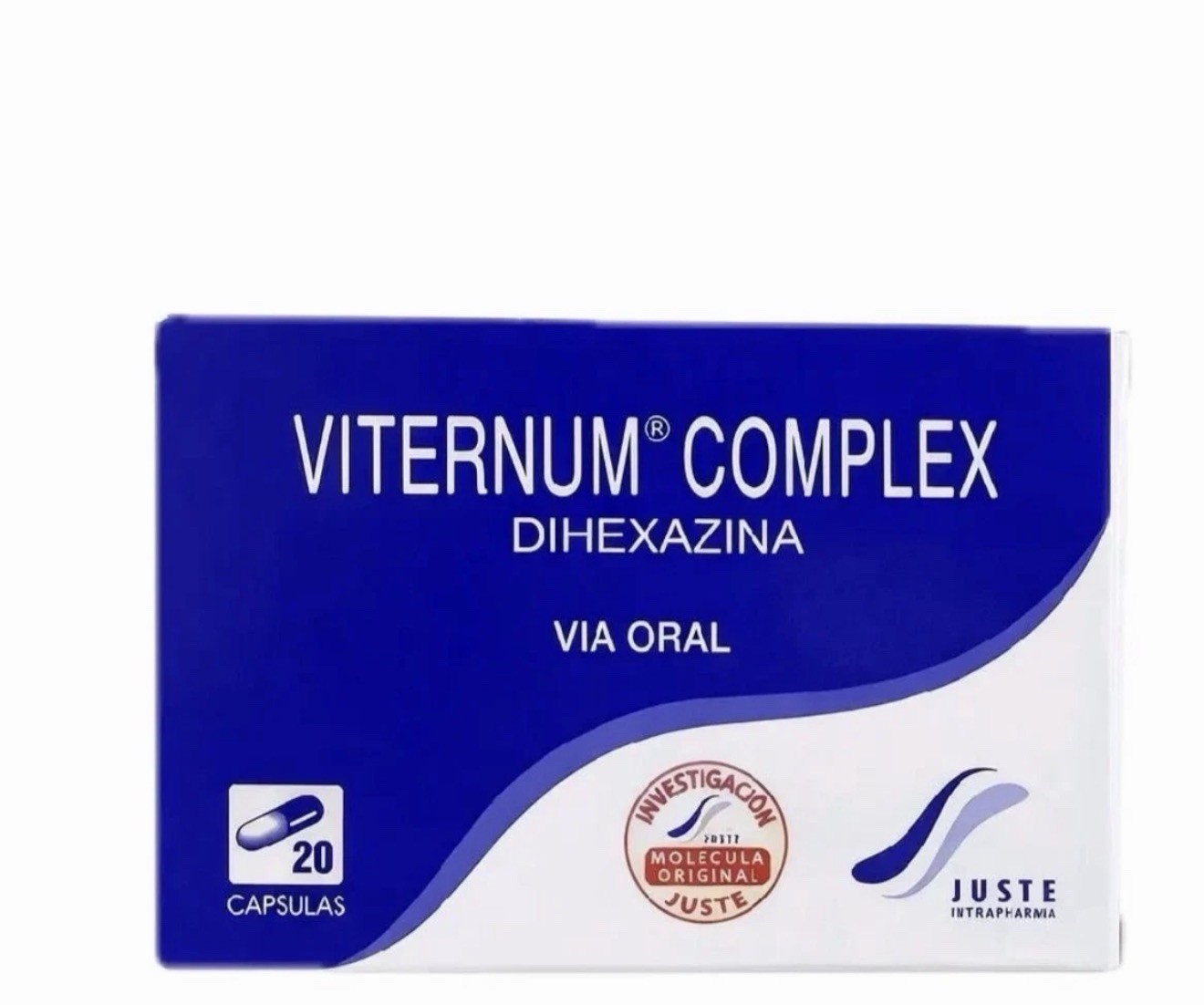 Viternum Complex Capsules Supplement Multivitamin Nutrients Dietary Support 20 C