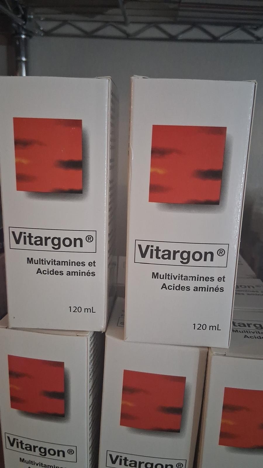 Vitargon Multi-Vitamin Liquid Supplement Multivitamin + Amino Acids 120 mL